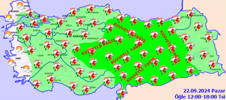 60 İlde Alarm Verildi! Dikkatli Olun! (2)