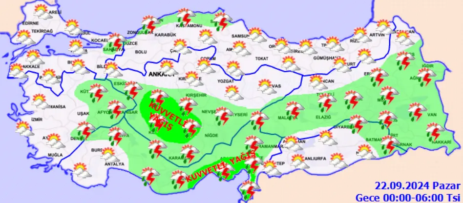 60 İlde Alarm Verildi! Dikkatli Olun!