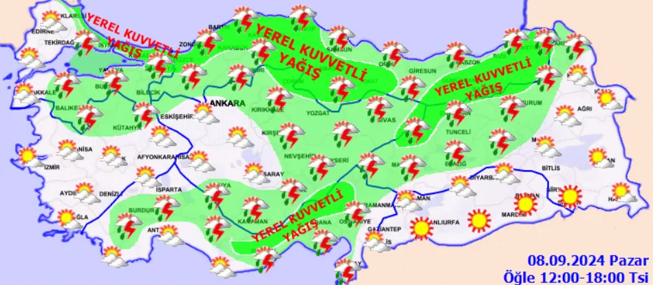 Hava Durumunda Kritik Uyarılar Kuvvetli Yağış Ve Rüzgarlar Kapıda (3)-2