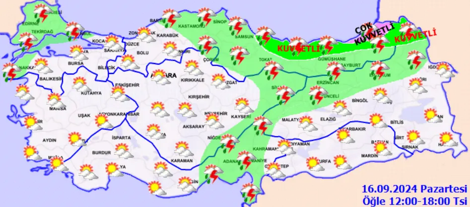 Meteoroloji Uyardı Bu Bölgelerde Sel Ve Fırtına Bekleniyor! (3)