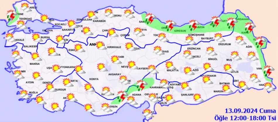 Türkiye'de Sıcaklıklar Mevsim Normallerinin Üzerinde (2)