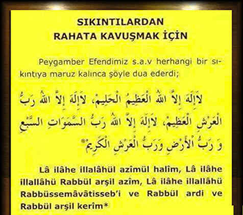 Dert, Sıkıntı, Üzüntü Ve Strese Iyi Gelen Dualar! Sıkıntıyı Gideren, Huzur Veren Dualar! Sureler Dualar Dua (7)-1