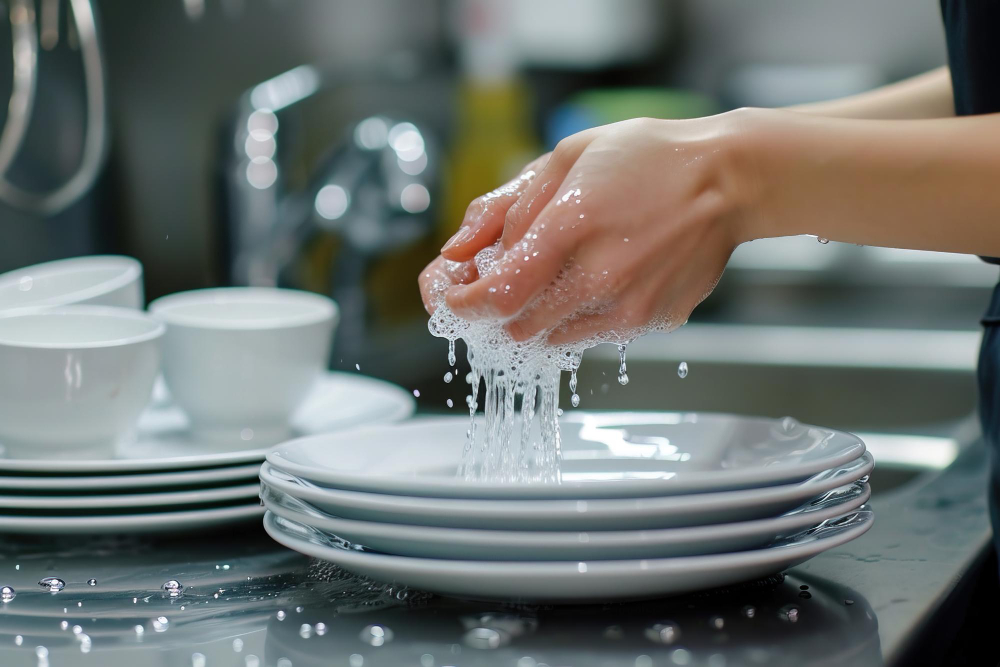 Genc Gazete Geceleri Mutfakta Kirli Bulaşık Bırakmayınwashing Up Dish (5)