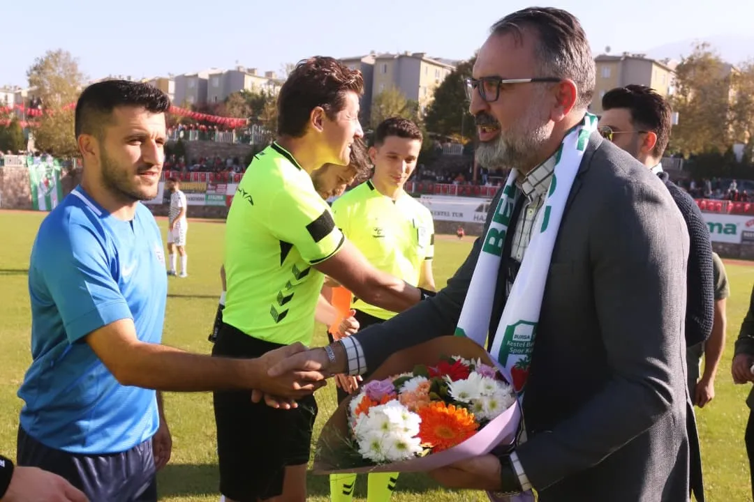 Kestel Belediyespor, Odunlukspor’un Galibiyet Serisine Son Verdi...