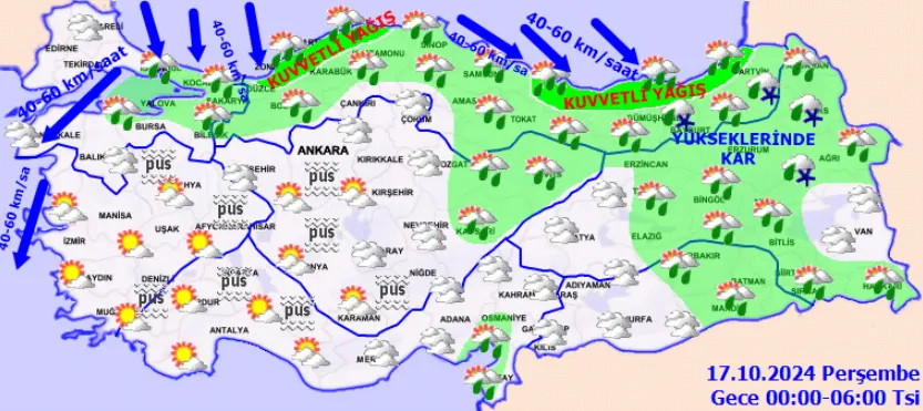 Meteoroloji Uyardı Bu Bölgelerde Sağanak Yağış Ve Fırtına Bekleniyor! (2)