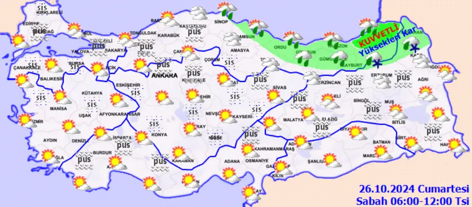 Meteoroloji Uyardı Kuvvetli Yağış Bekleniyor! (2)