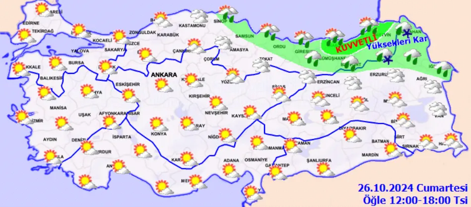 Meteoroloji Uyardı Kuvvetli Yağış Bekleniyor! (3)