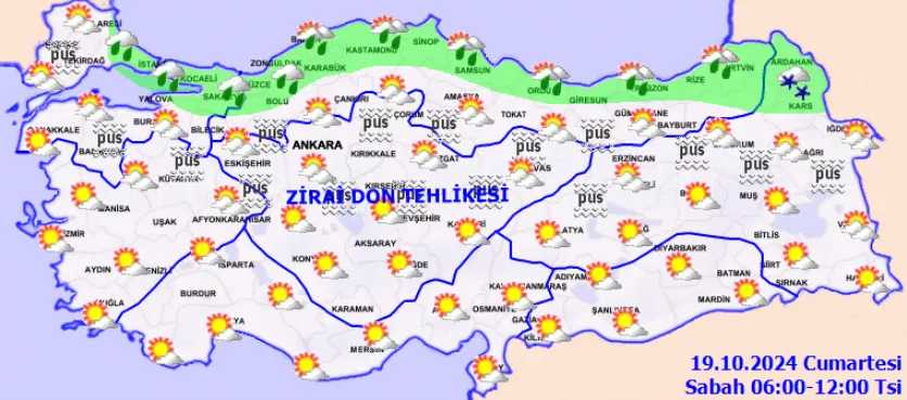 Meteoroloji Uyardı Kuvvetli Yağış, Rüzgar Ve Zirai Don Tehlikesi (4)