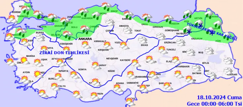 Meteorolojiden Kritik Uyarı Sel, Fırtına, Don Alarmı Verildi! (3)