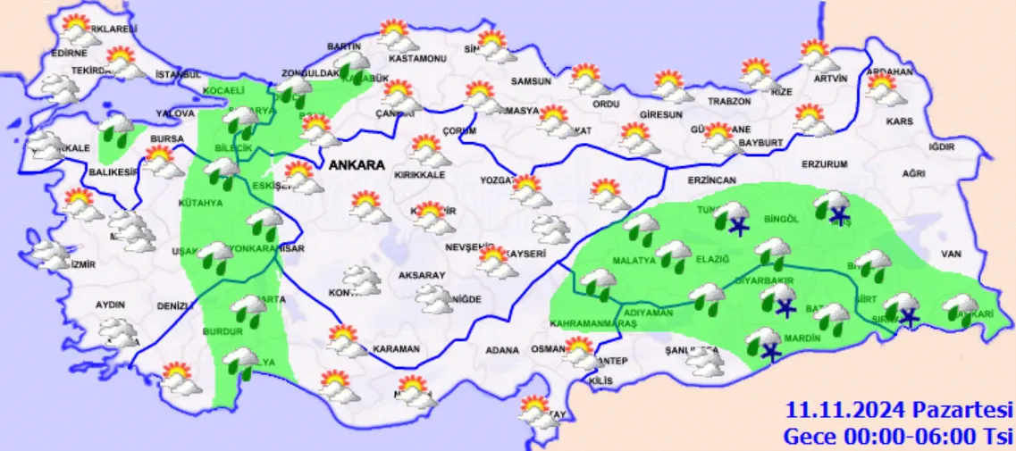 Buralarda Yaşayanlar Dikkat Fırtına Ve Kuvvetli Yağış Bekleniyor!