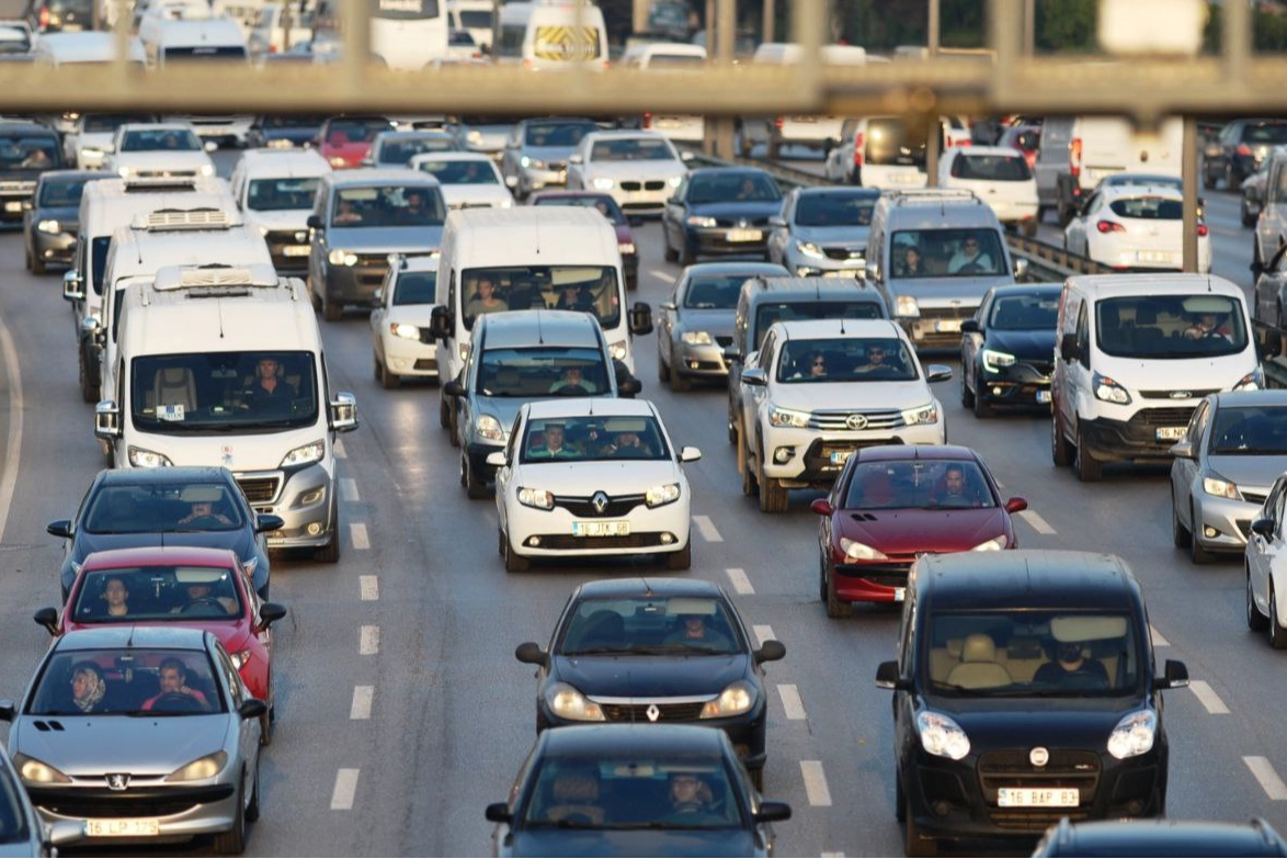 Bursa’da Motorlu Taşıt Sayısı Zirvede! İşte Şehrin Trafik Haritası! (4)