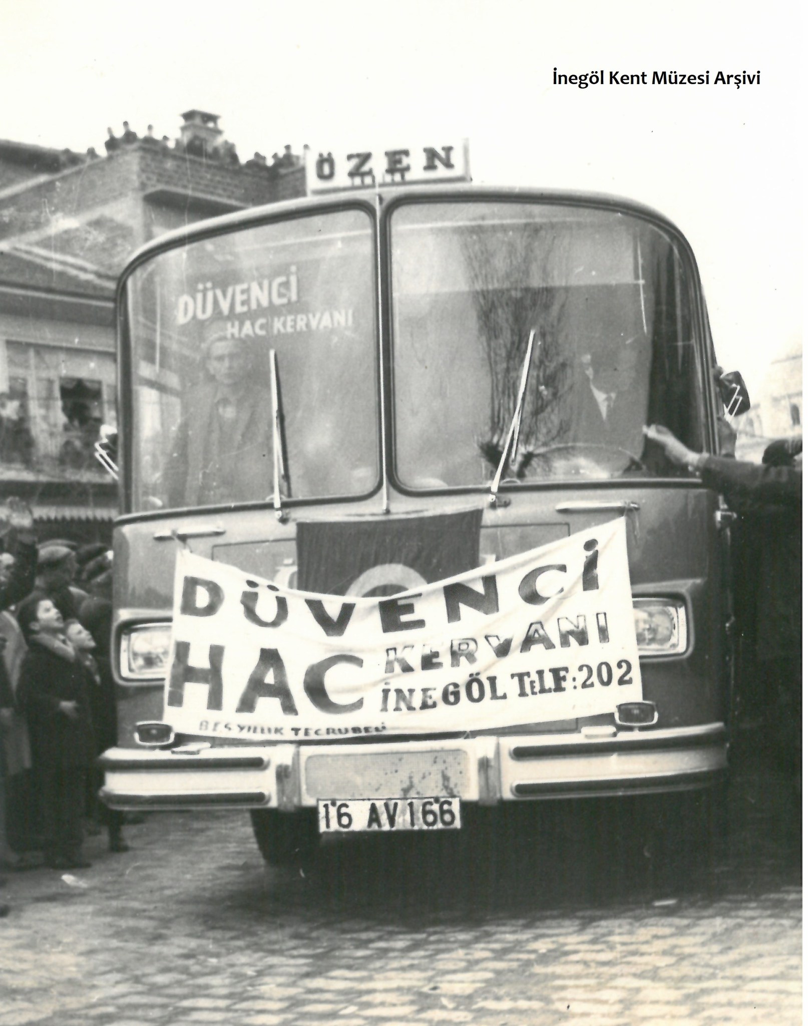 Genç Gazete Mazi̇den Kare Hac Kafi̇lesi̇ İnegöl Düvenci̇ Hac Kafi̇lesi̇ 1960'Li Yillar (6)