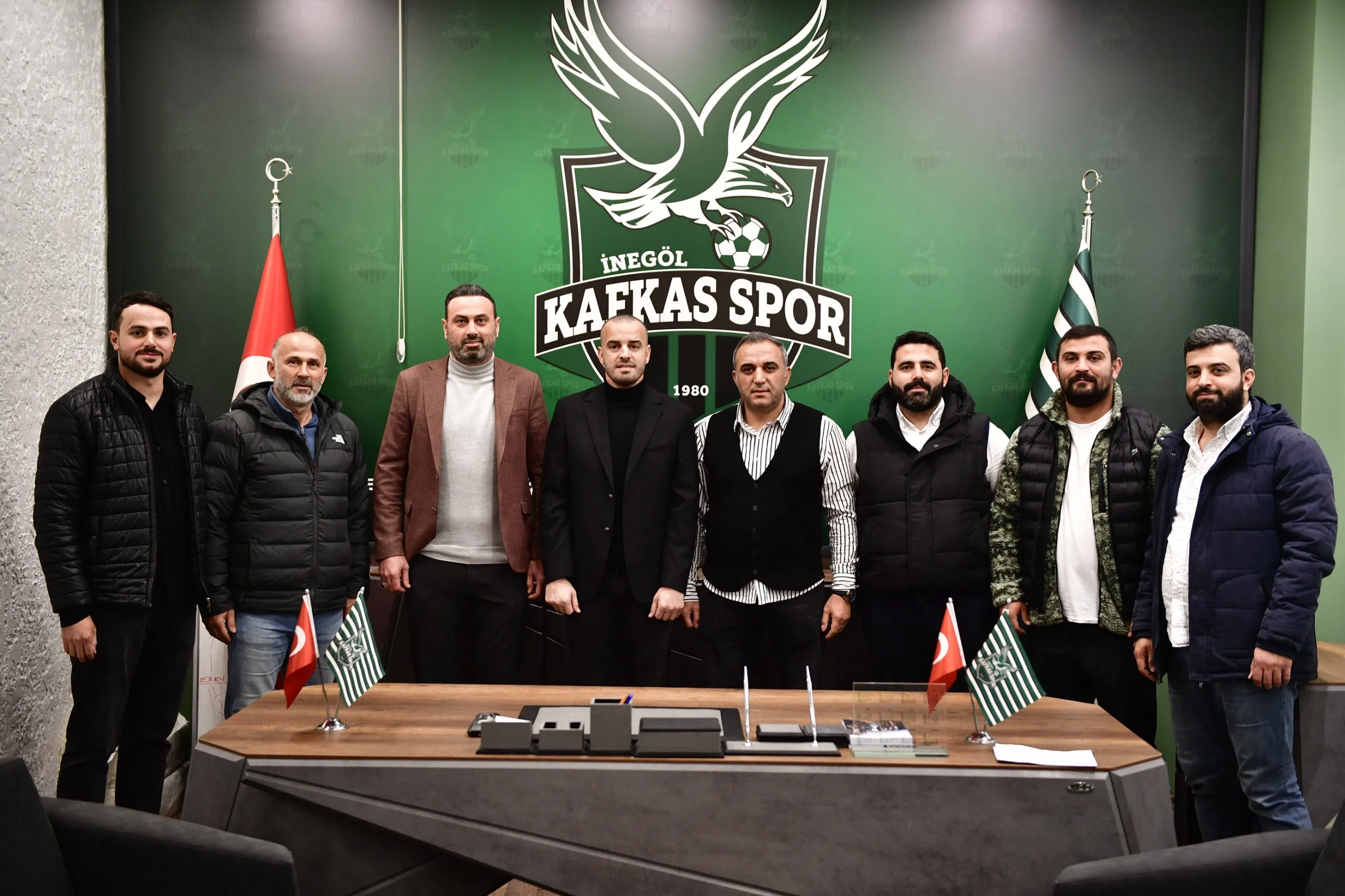 Hasan Uğur Kardal Ve Ekibi Kafkasspor'da Göreve Başladı (2)