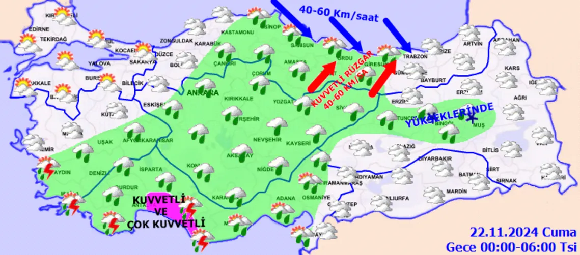 Meteoroloji Peş Peşe Uyardı Dışarıya Çıkarken Hazırlıklı Olun! (1)