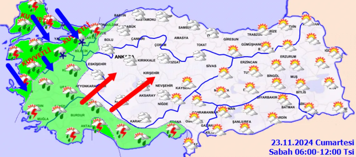 Meteoroloji Peş Peşe Uyardı! Sıcaklık Azalıyor, Yurt Genelinde Fırtına Bekleniyor!Ü (3)