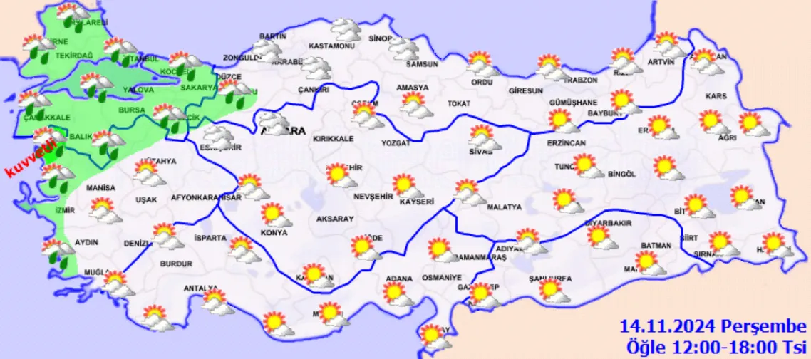 Meteorolojiden Sağanak Yağış Alarmı! Sel Ve Trafikte Aksamalar Bekleniyor! (3)