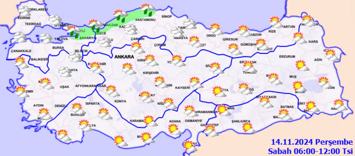 Meteorolojiden Sağanak Yağış Alarmı! Sel Ve Trafikte Aksamalar Bekleniyor! (4)