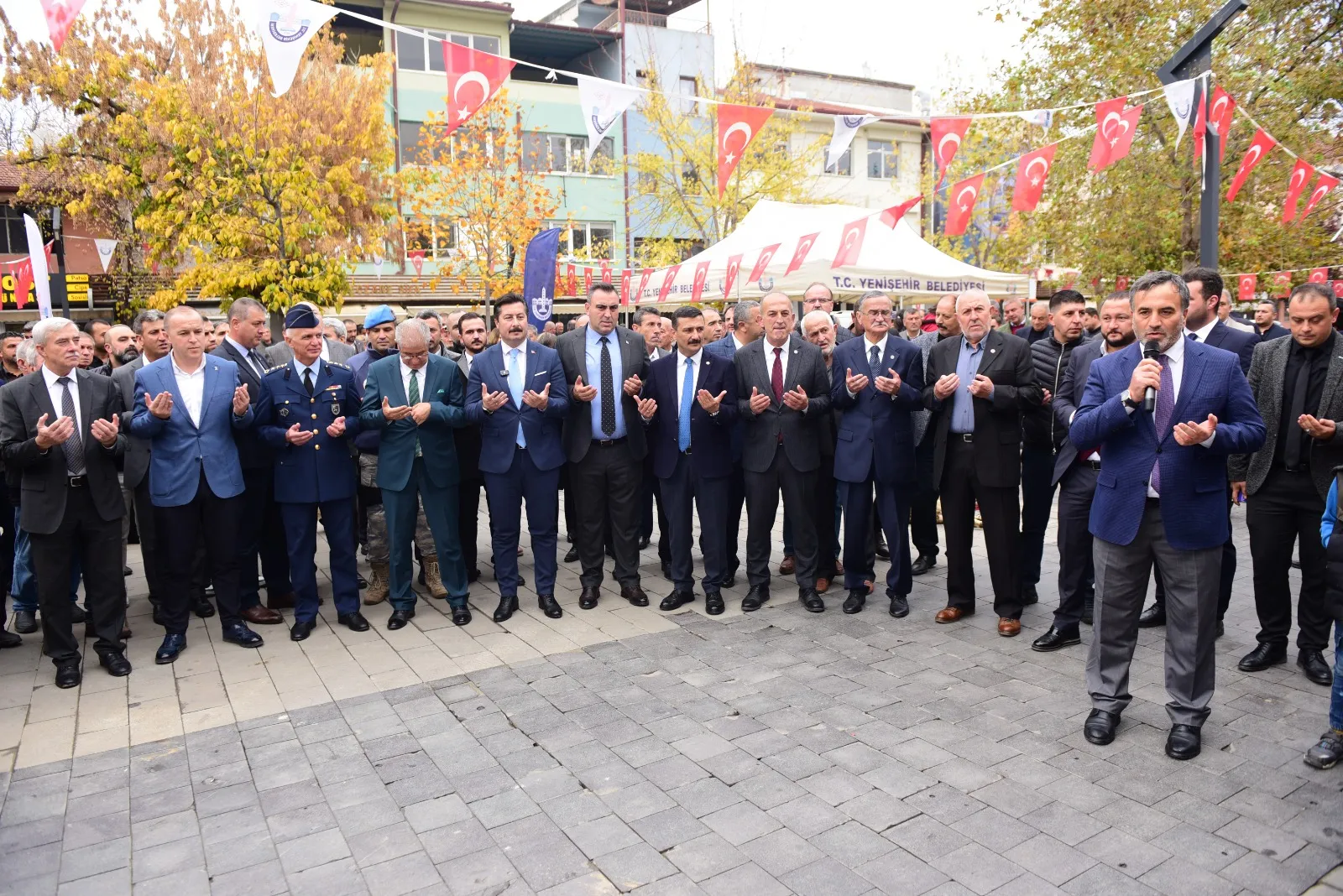 Tarihi Yenişehir Çarşı Hamamı Coşkulu Bir Törenle Yeniden Açıldı! (9)