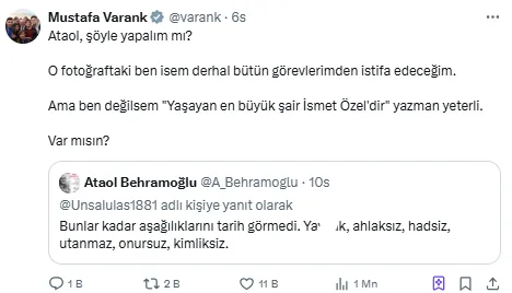 Varank'tan Behramoğlu'na Sert Çıkış Var Mısın (4)