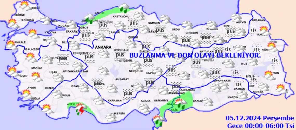 5 Aralık 2024 Hava Durumu Raporu.. (1)