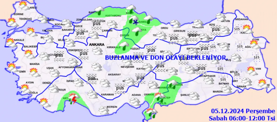 5 Aralık 2024 Hava Durumu Raporu.. (2)