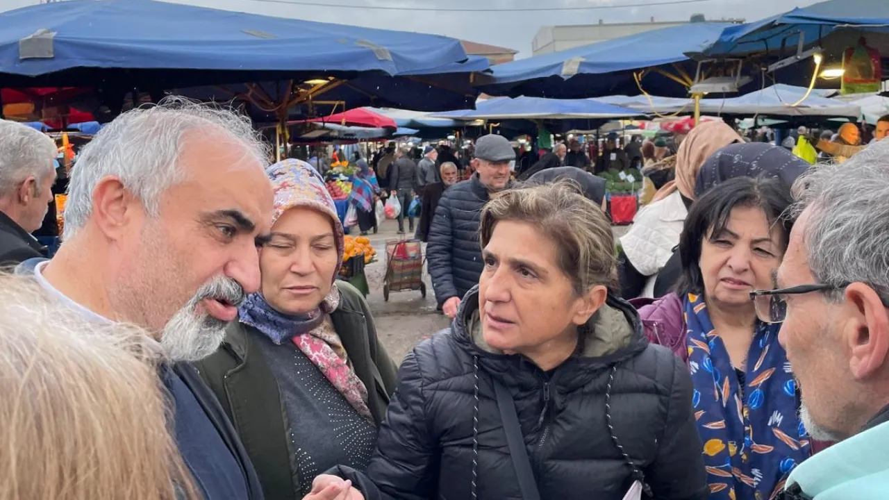 Chp İnegöl İlçe Başkanlığı Asgari Ücret Talebi İçin Halkın Arasında (4)