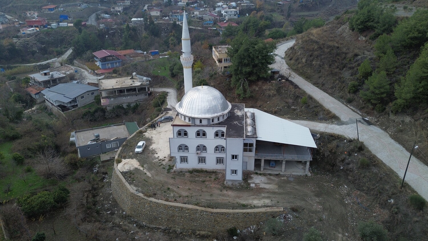 Gençgazete Ülkesine Dönen Suriyeli Hayırsever Hatay'da Cami İnşa Ettirdi (1)