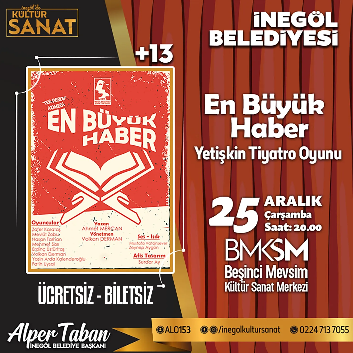 İnegöl’de Kültür Ve Sanat Haftası 3 Etkinlik Birden (1)