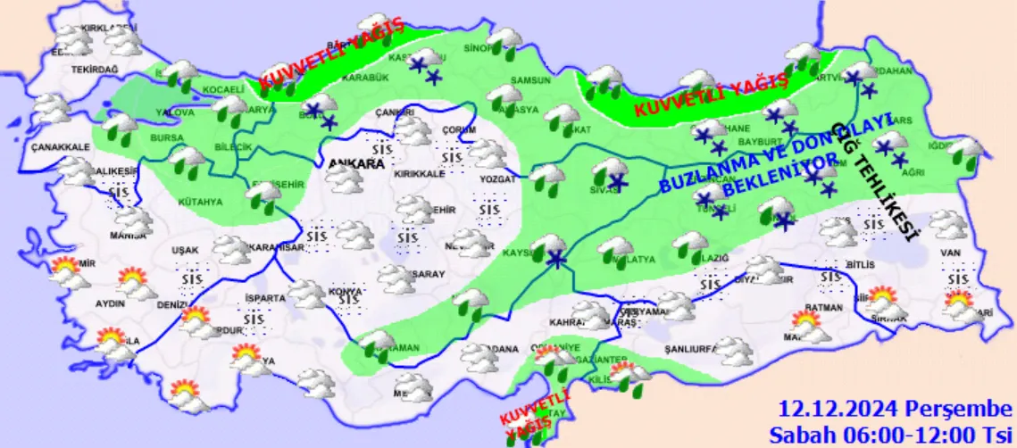 Meteoroloji Uyardı Kar, Çığ Ve Sağanak Birlikte Geliyor! (2)