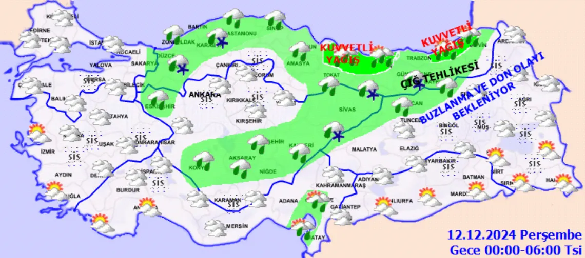 Meteoroloji Uyardı Kar, Çığ Ve Sağanak Birlikte Geliyor! (3)