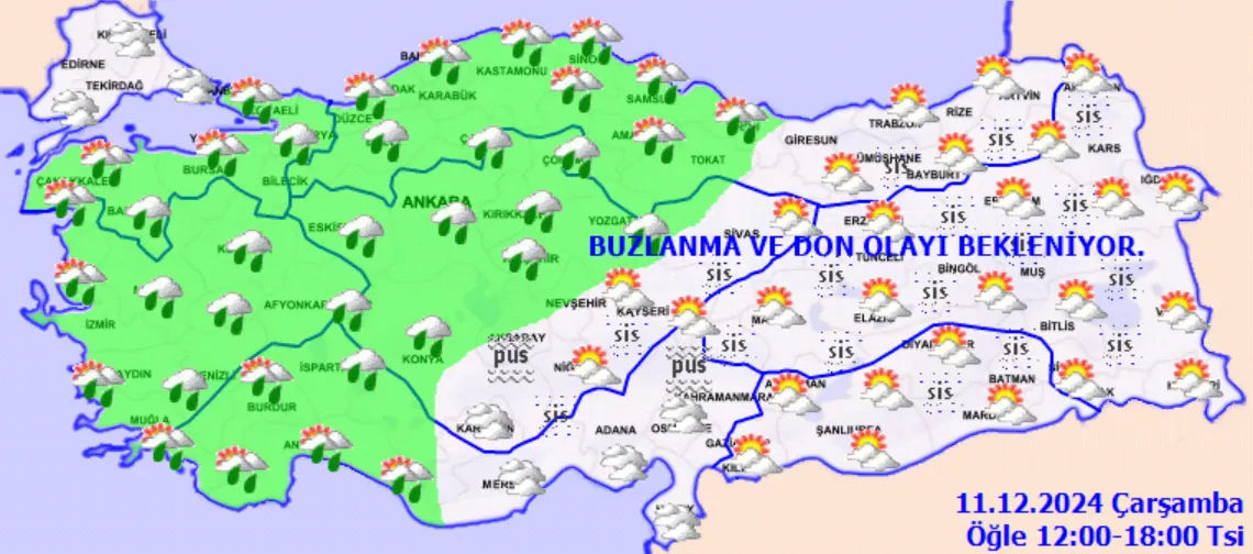 Sıcaklık 5 Derece Birden Düşüyor, Sağanak Yağış Kapıda! (1)