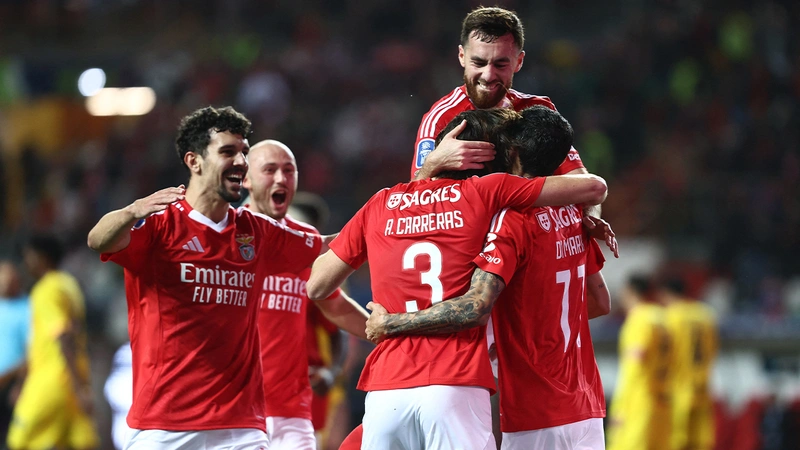 Benfica Braga'yı Mağlup Ederek Finale Yükseldi! F