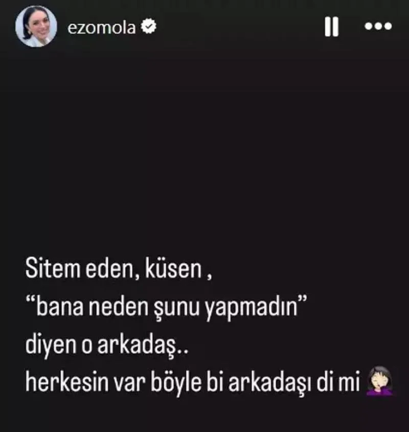 Ezgi Mola Ve Enis Arıkan Neden Küstü Ezgi Mola'dan Gönderme! (5)