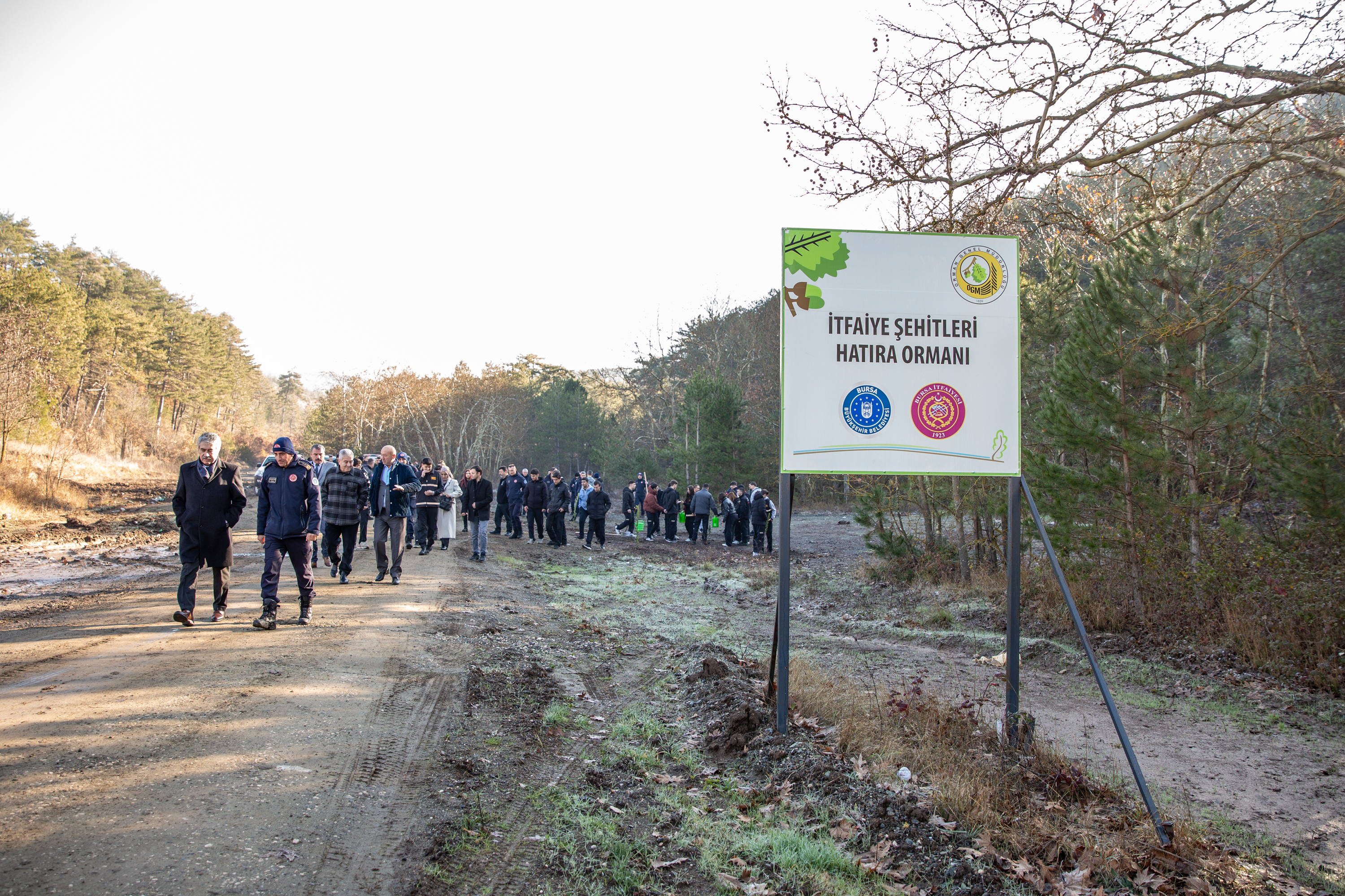 Gençgazete Bursa Büyükşehir Belediyesi'nden Kahraman İtfaiyecilere Hatıra Ormanı (11)