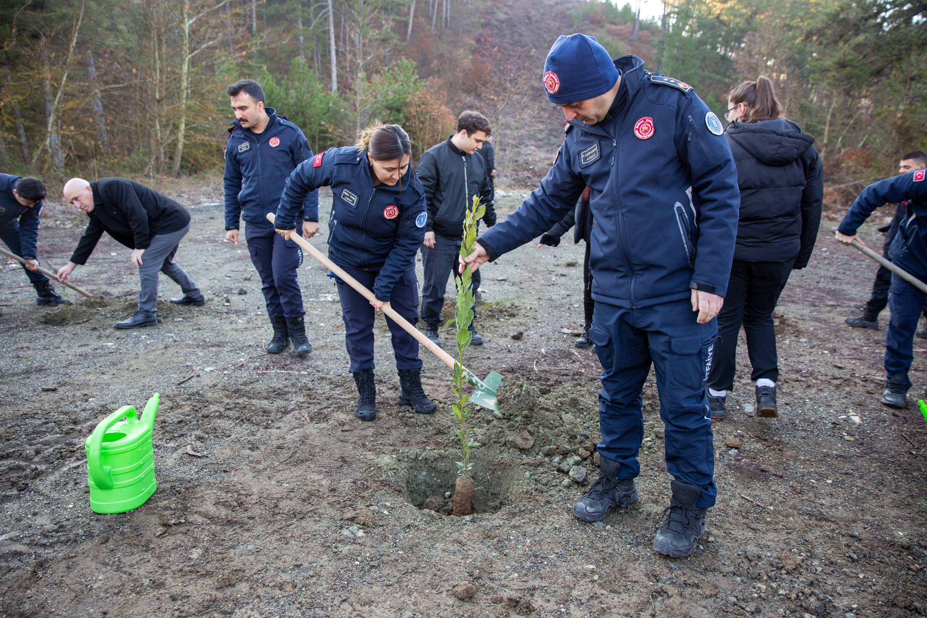 Gençgazete Bursa Büyükşehir Belediyesi'nden Kahraman İtfaiyecilere Hatıra Ormanı (5)