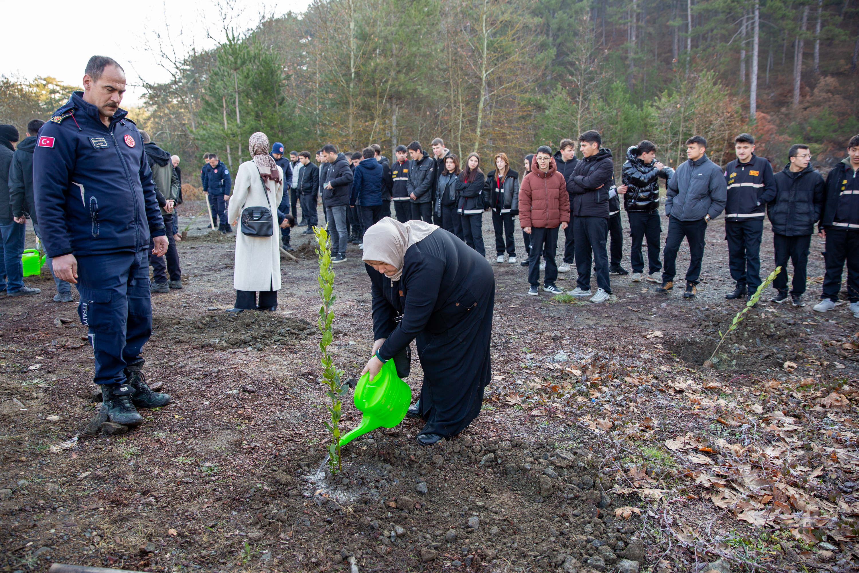 Gençgazete Bursa Büyükşehir Belediyesi'nden Kahraman İtfaiyecilere Hatıra Ormanı (6)