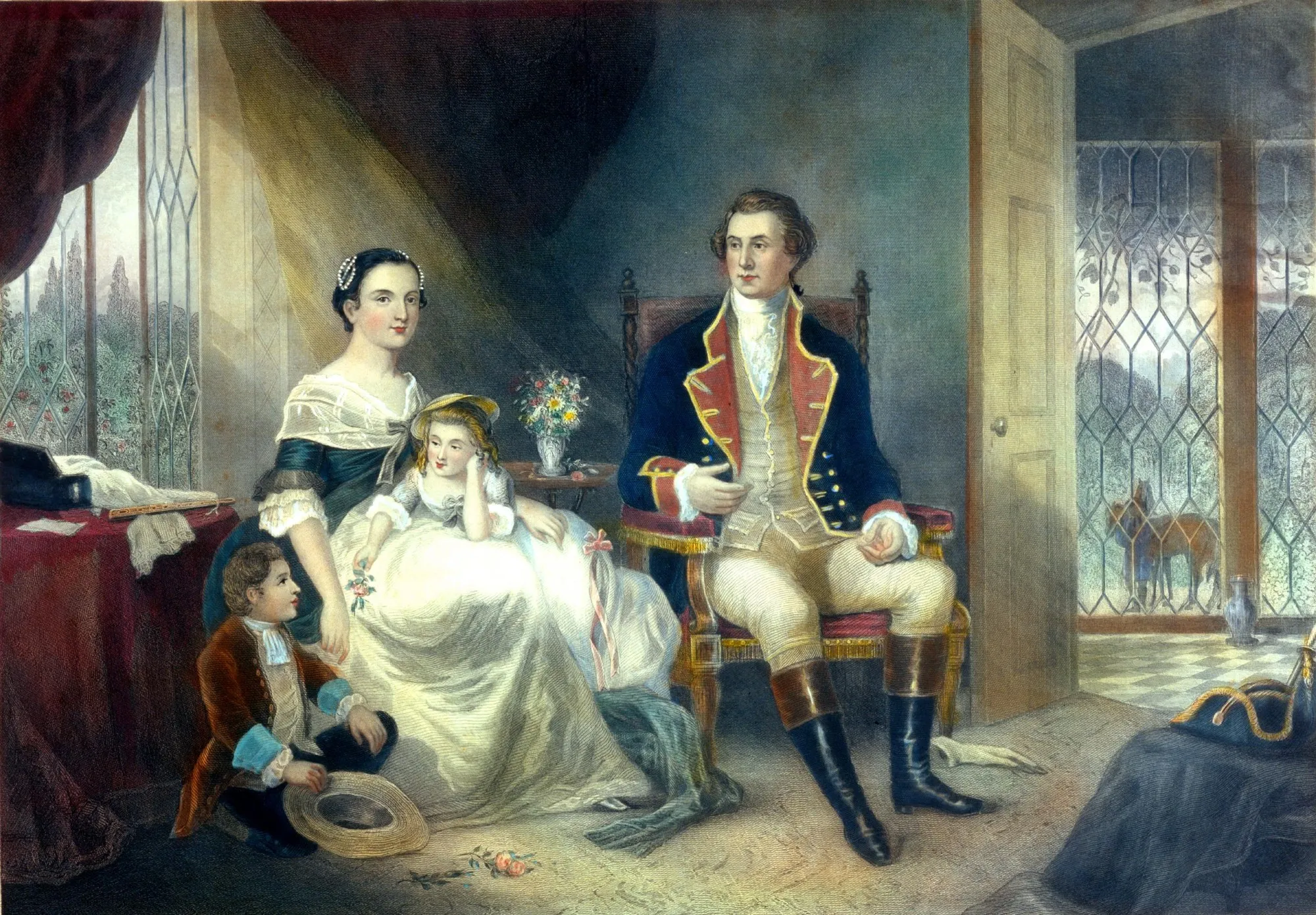 Martha And George At Home 2.Jpg