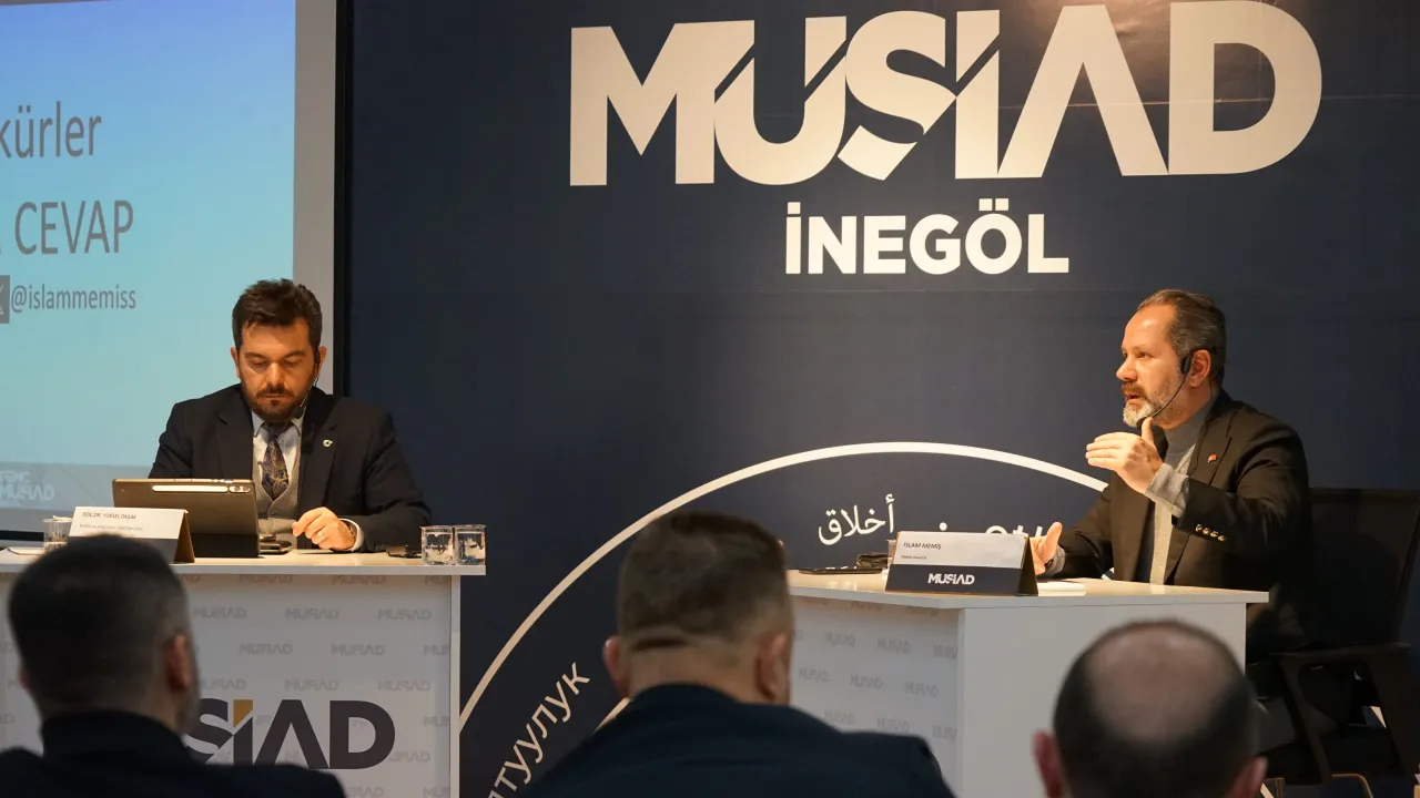 Müsi̇ad İnegöl'ün Konuğu İslam Memiş (1)