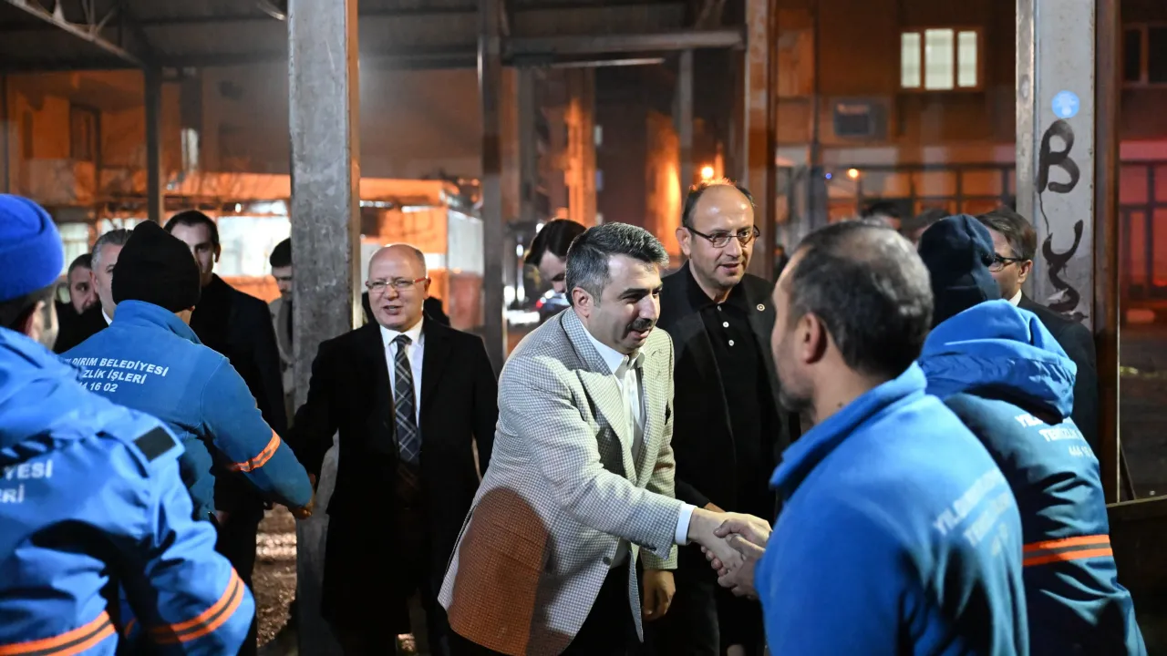 Yıldırım Belediye Başkanı Oktay Yılmaz’dan Yılın Son Gününde Yoğun Ziyaret Maratonu