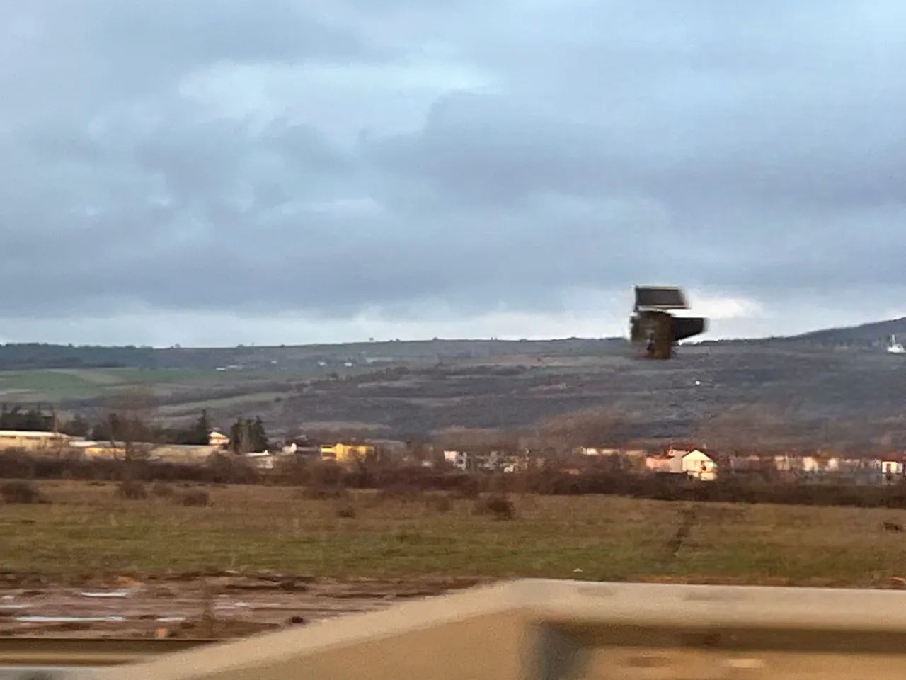 Bursa Ankara Yolunda Şaşırtan Doğa Olayı! (4)