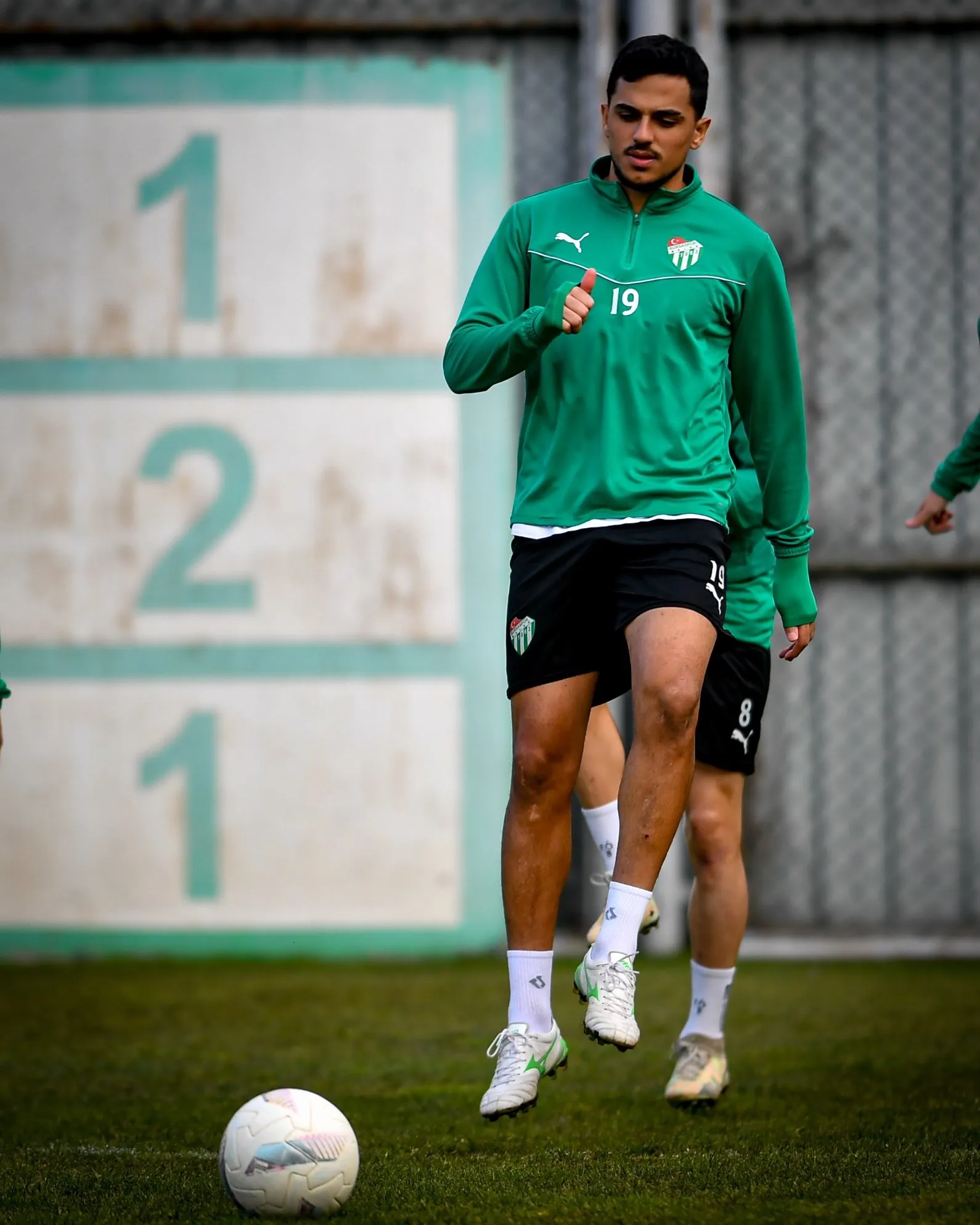 Bursaspor, Anadolu Üniversitesi Maçı İçin Hazırlıklarını Sürdürüyor (1)