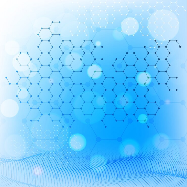 Creative Abstract Molecules Medical Background 1302 5650
