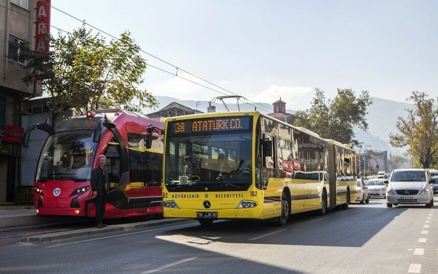 Gencgazete Bursa'da Toplu Taşımaya Zam