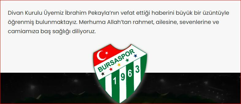 Gencgazete Bursaspor Camiasının Acı Günü (1)