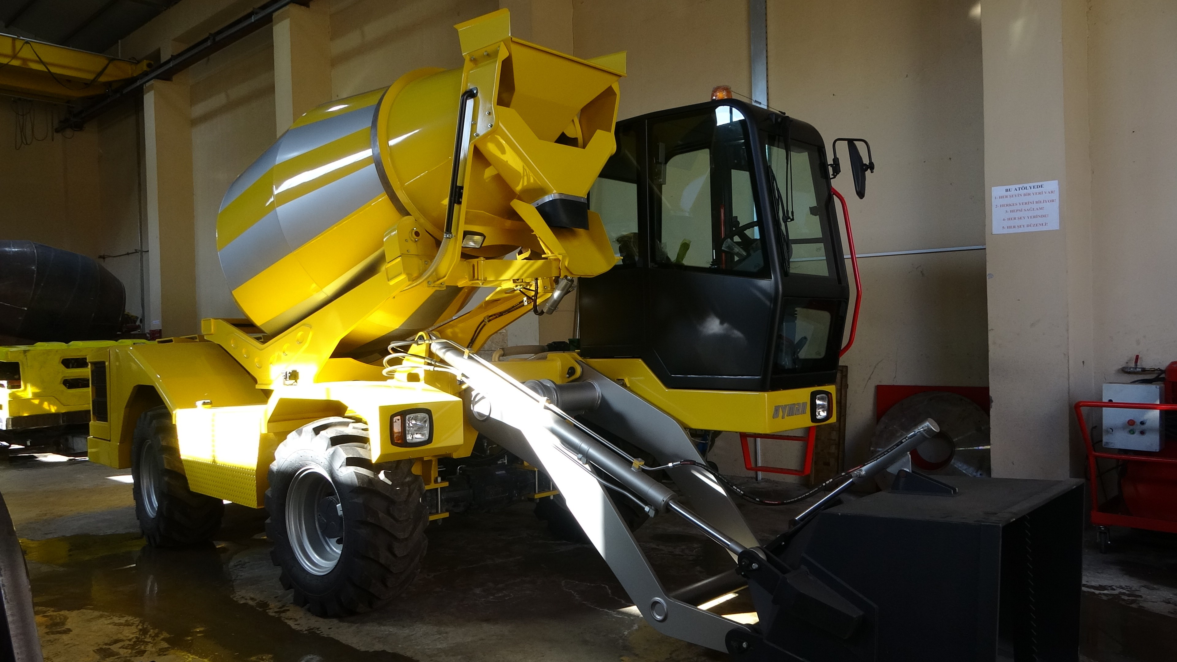 Gencgazete Türkiye'nin İlk Yerli Mobil Beton Mikseri (6)