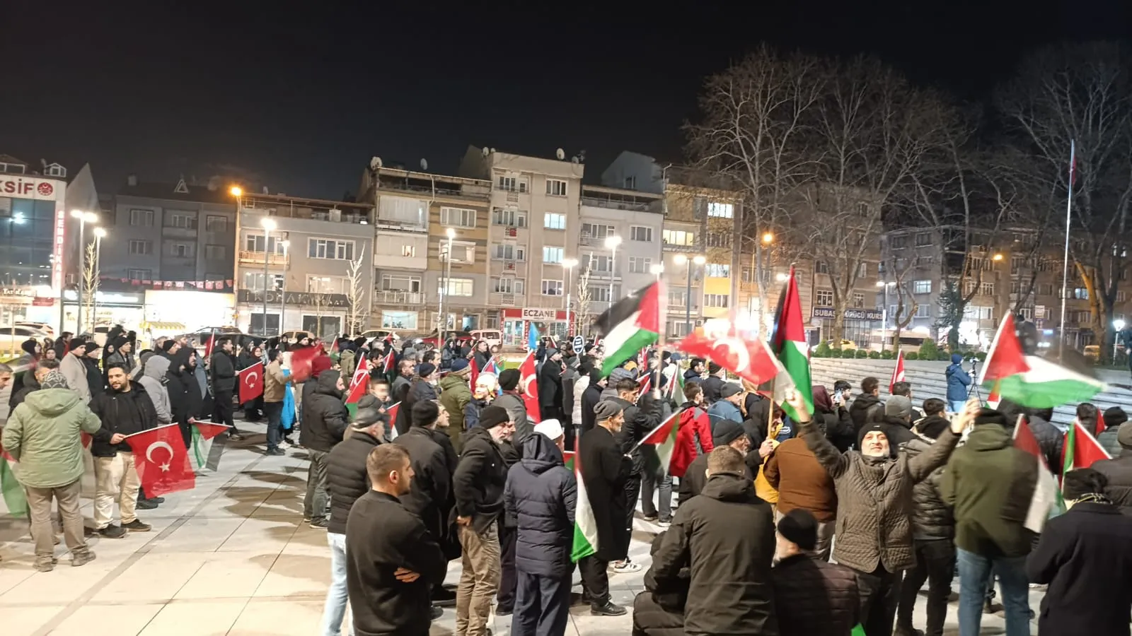 İnegöl Halkı Gazze İçin Tek Yürek! (9)