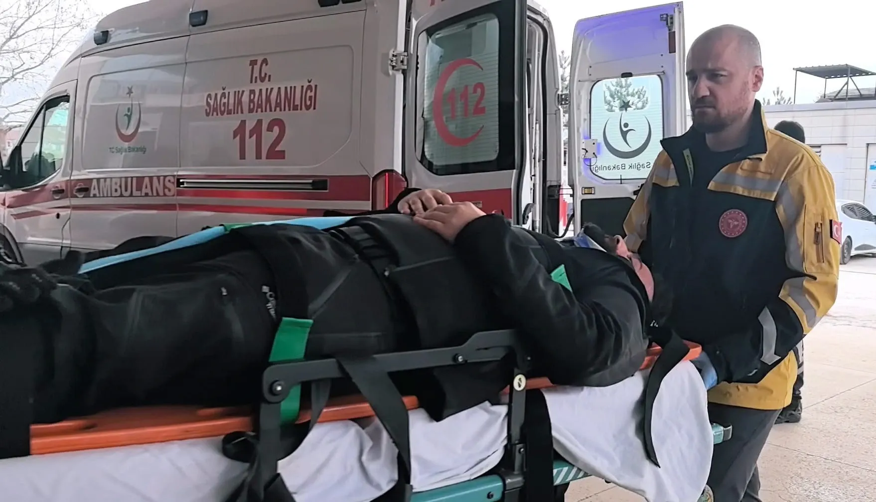 Inegöl Motosikletteki Çift Yaralandı! (1)