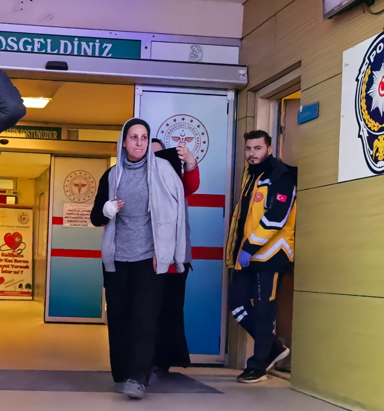 İnegöl'de Elini Makineye Kaptıran İşçi Yaralandı (1)