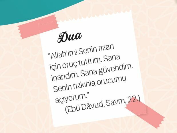 Bi̇r Dua İftar Duasi-1