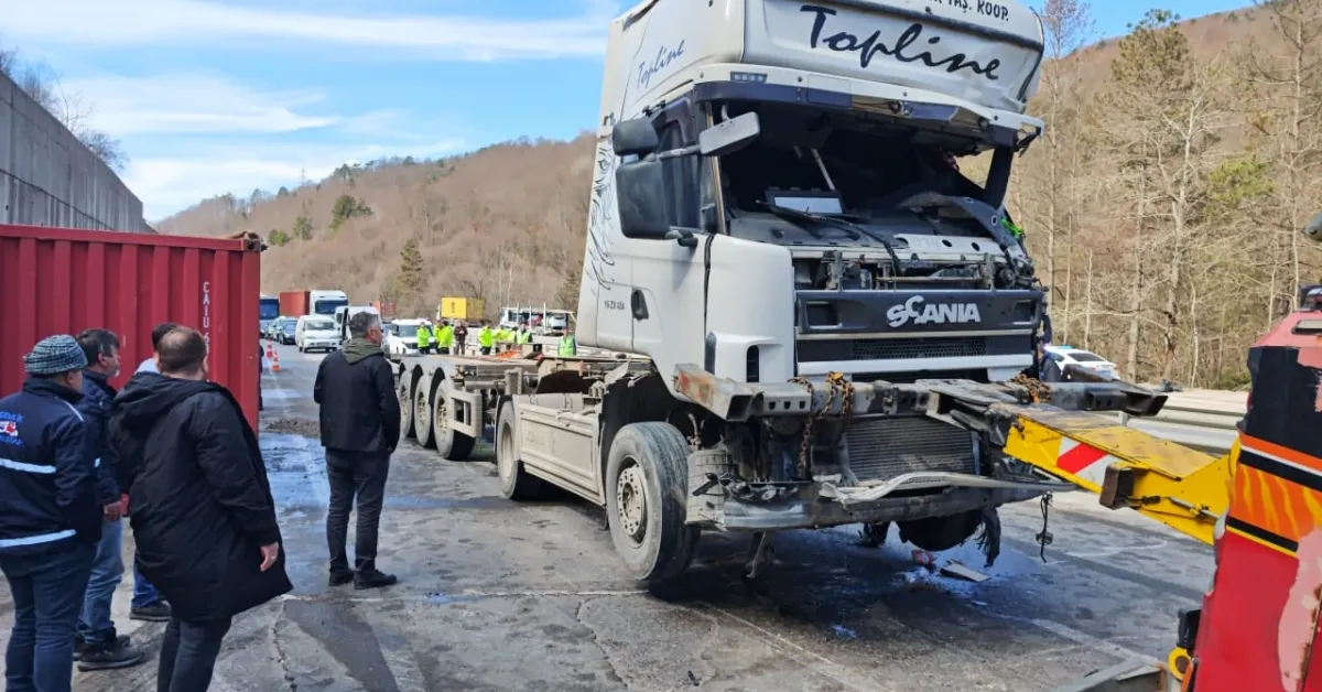 Bursa Tir Kazası, Yol Trafiğe Açıldı, Kaza Sonrası Gelişme (1)